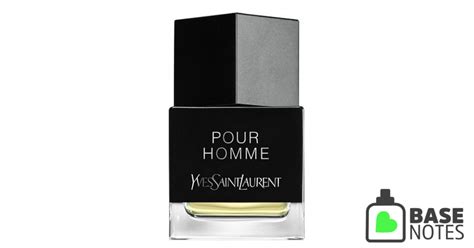 ysl basenotes|YSL pour homme ingredients.